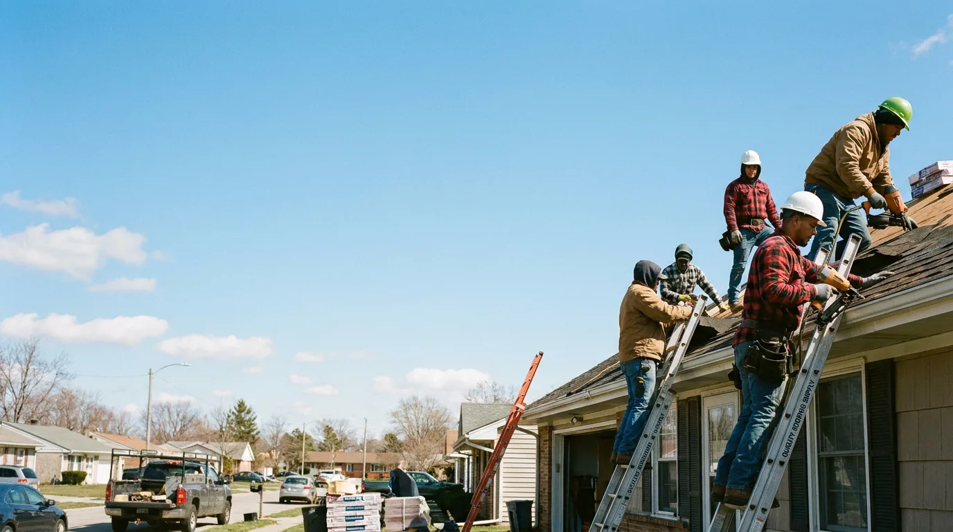 Roofing in Houston, OH near me